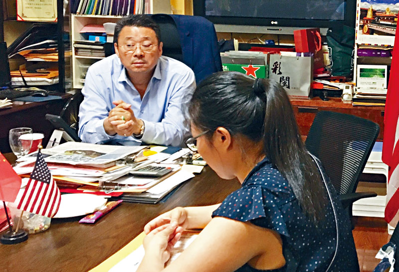 葉女士求助亞總會。 張之銘攝