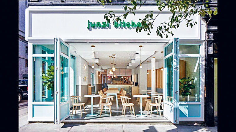 「君子食堂」格林威治村店外觀。