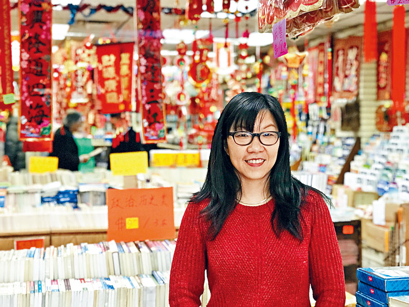 書店對張慧君來說就像家一樣。