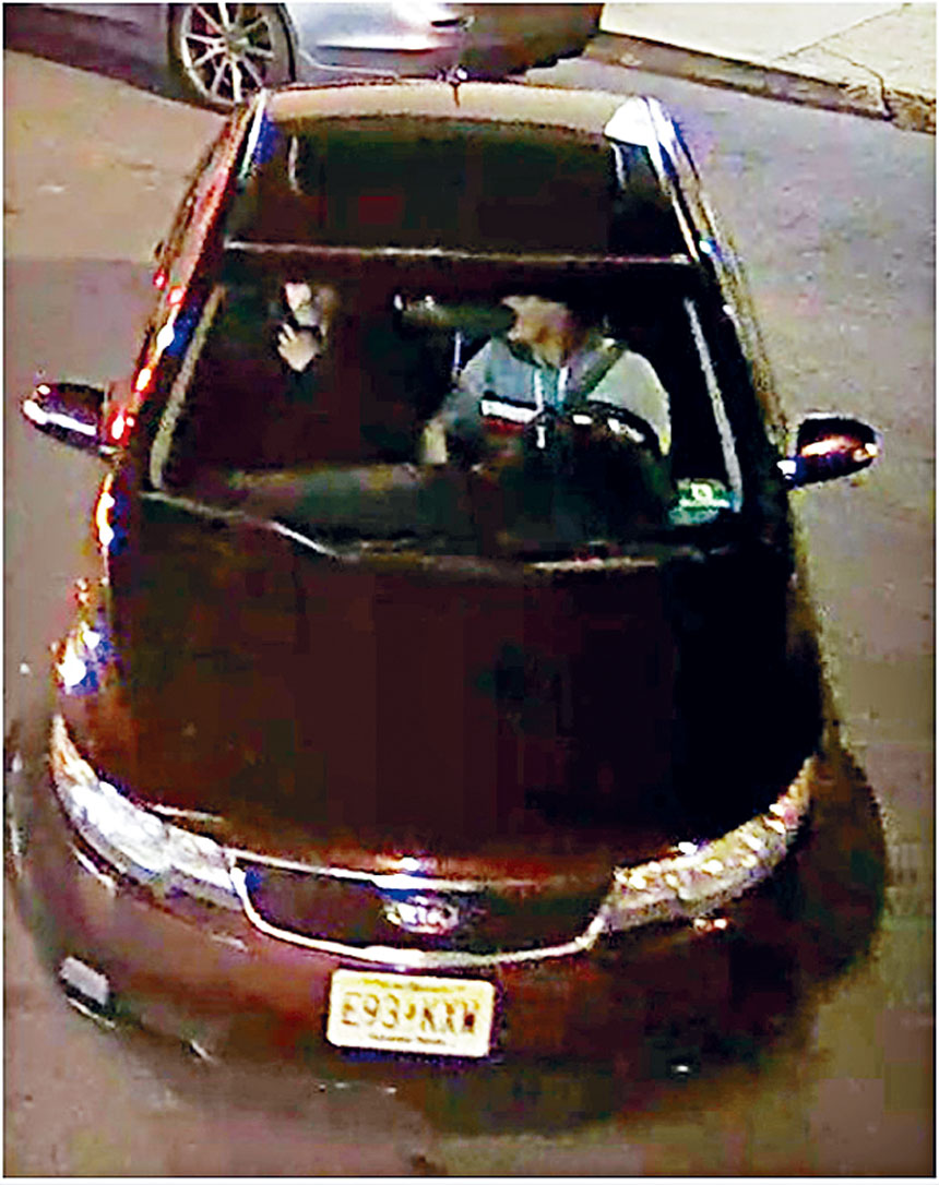 嫌犯所駕車輛。警方提供