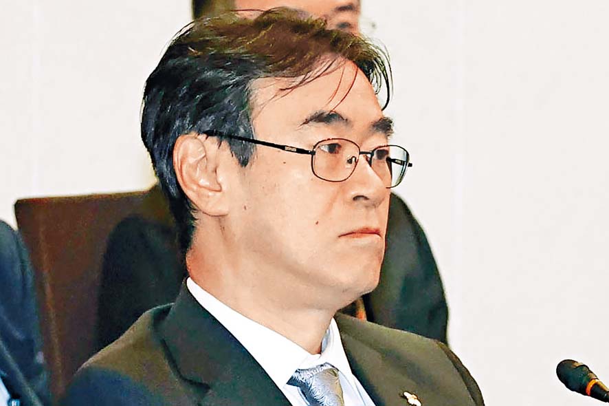 東京高等檢察廳檢察長黑川弘務。 美聯社