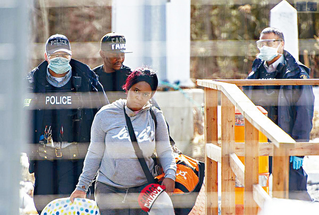 ■國安部8日頒布新規,禁止任何來自或途經爆發傳染病國家的人士申請庇護。 獨立論壇報圖片