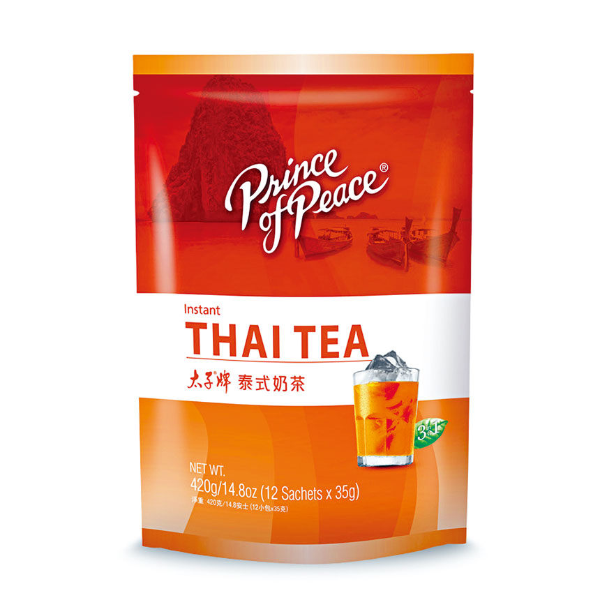 太子牌新品泰式奶茶,採用道地配方,茶味濃郁,奶味幼滑香醇,味道不輸泰國餐館。