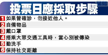 投票日應採取步驟