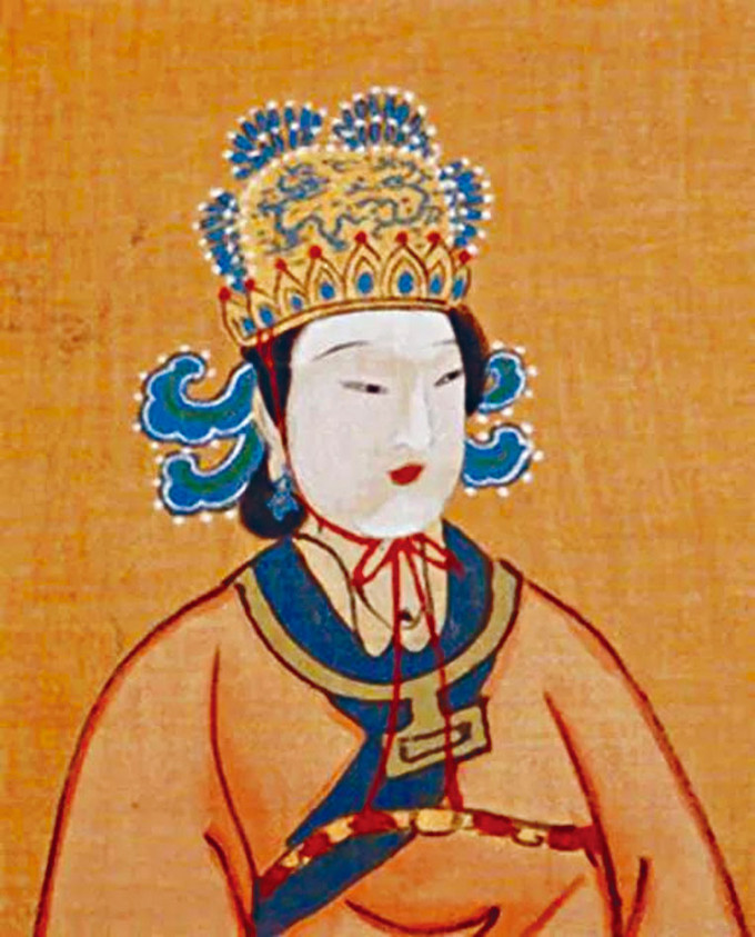 圖為武則天畫像。