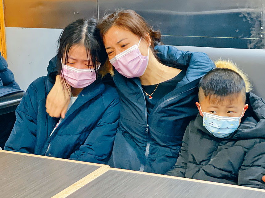 死者妻子和一對兒女頓時失去了支柱,前景堪慮。