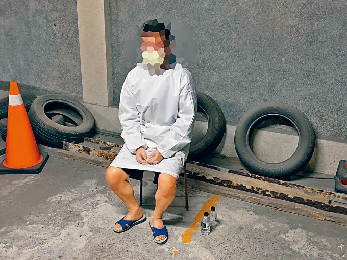 偷渡赴台的大陸男子。