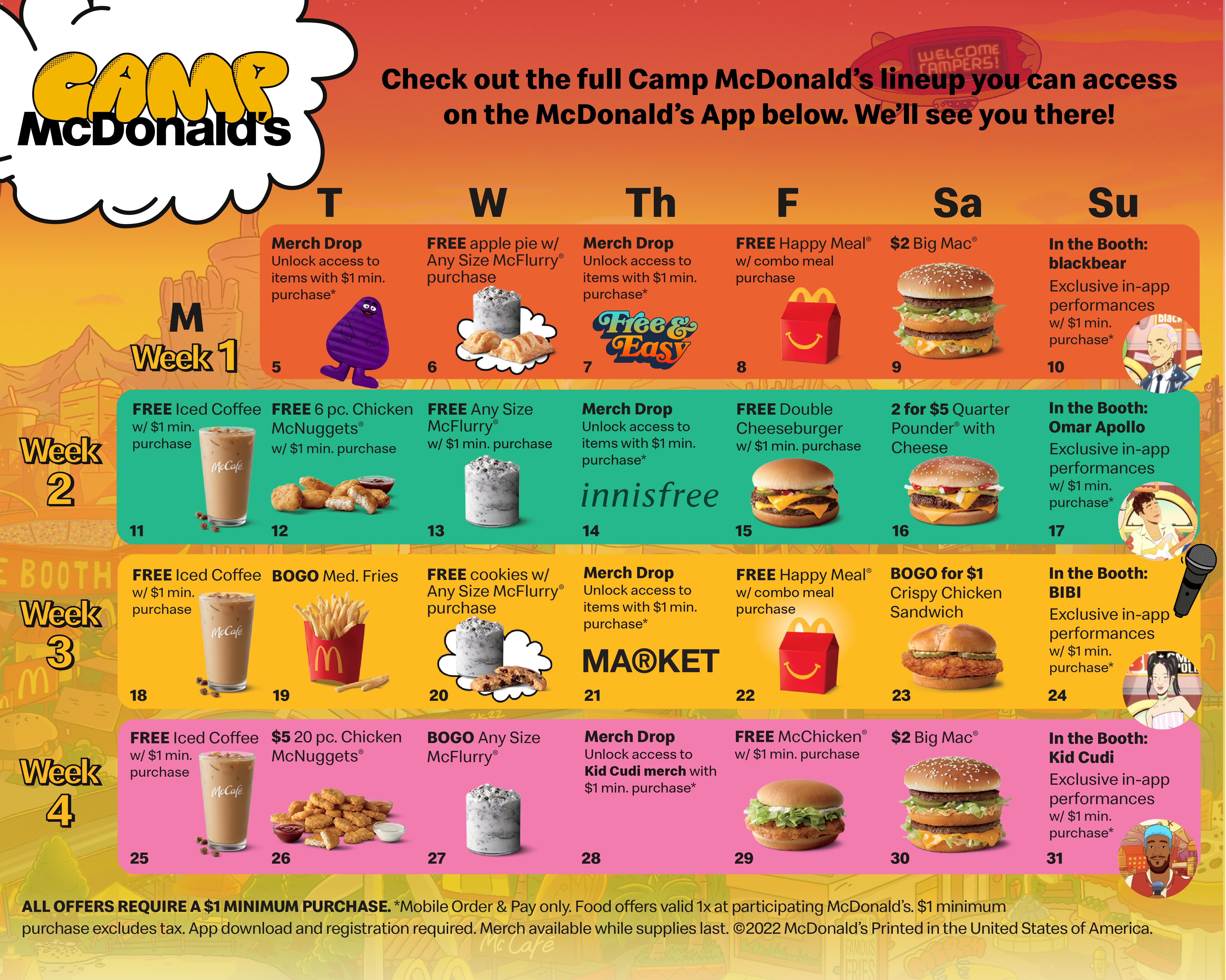 Mcdonald Cup 2024 Calendar Meade Sibilla